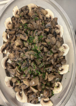 Vorspeise - Gegrillte Champignons